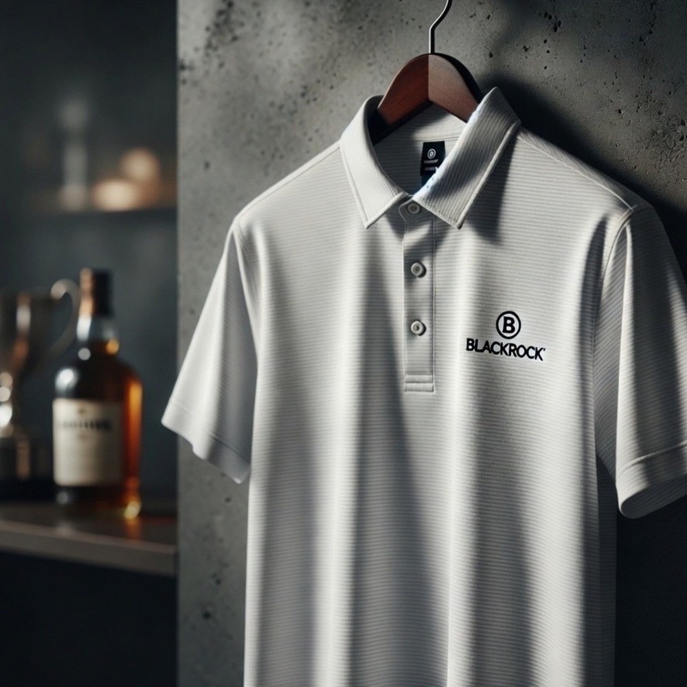 Lululemon Mens Evolution Polo Shirt XL White Grey Stripe BlackRock Logo LM3CY5S